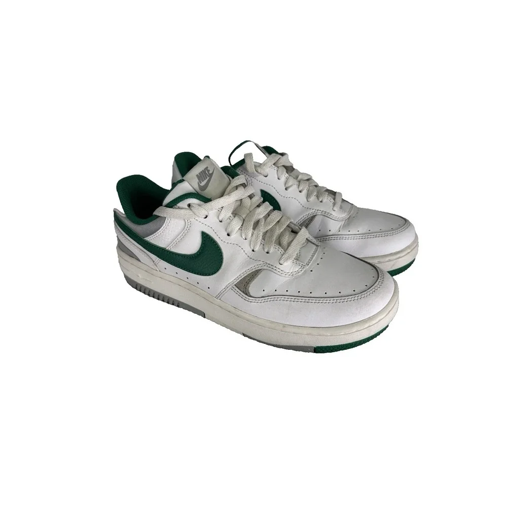 Nike Womens 8.5 Gamma Force Malachite Sneaker Gray Smoke Retro Court DX9176-106